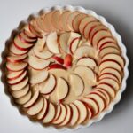 Appeltaart shotje met appelsap